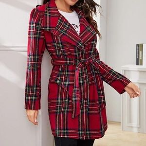 NWOT! Plaid jacket